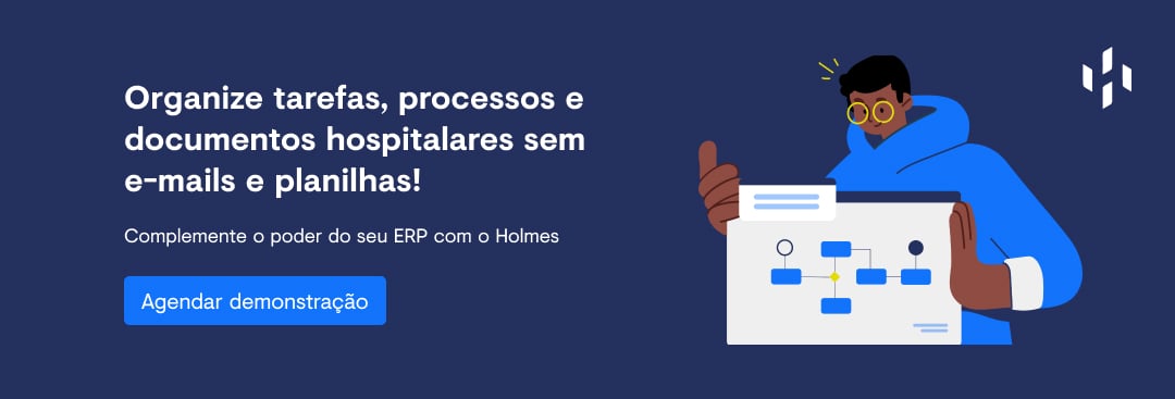 organize tarefas, processos e documentos hospitalares sem e-mails e planilhas